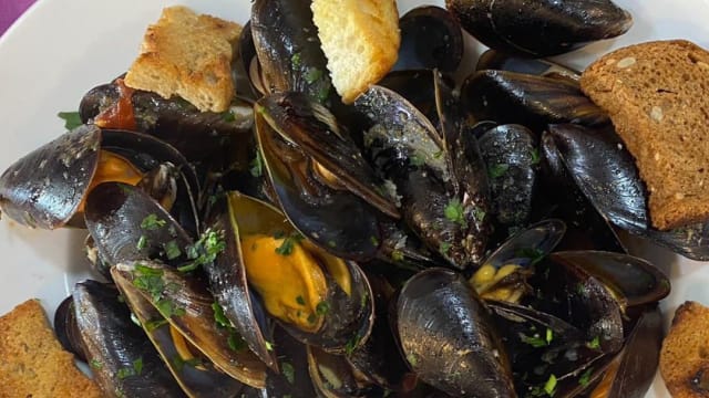 Soutè di cozze di pomodoro - L'Arina del Sante, Peschiera Del Garda