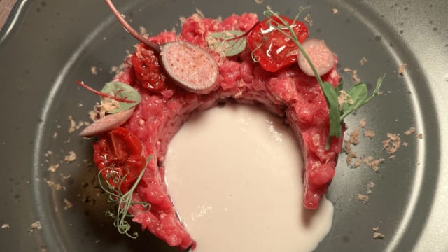 Tartare di manzo da nord a sud - Pratolina, Paris