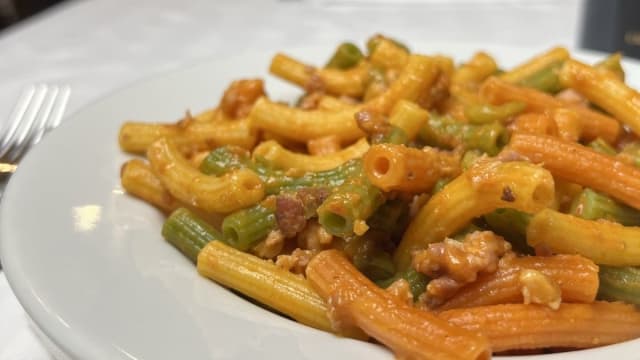 Maccheroncini alla delizia - Trattoria Rivabella al Parco Verde, Monte San Pietro