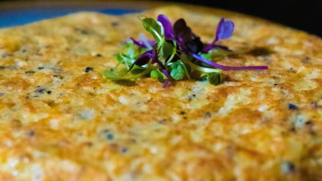 Tortilla española trufada - Purgatorio