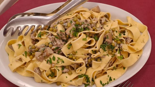 Fettuccine ai funghi porcini - Hotel La Panoramica 89