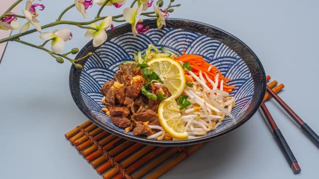 Nouilles marinées au boeuf  - Un Jour À Lhasa