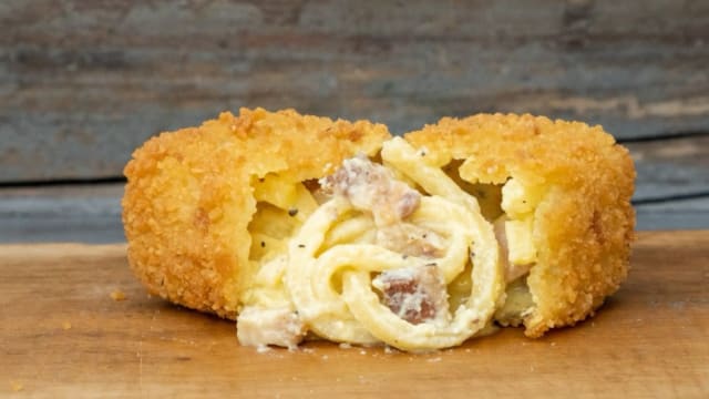 Supplì alla carbonara - Hungry beerstrot