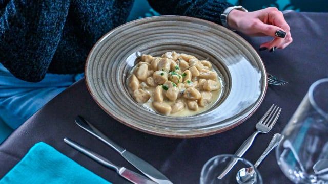 Polenta Gnocchi - Lupo Bianco Canazei, Canazei