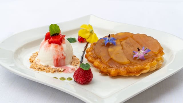 Tarte tatin gelato fior di latte - La Corte di Lurago