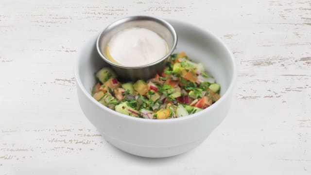 Israeli Salad (Vegan) - Manah