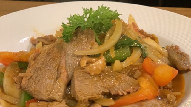 Canard sauté au basilic  - Cheng Thai, Vincennes