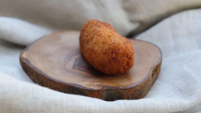 Croquetas veganas de zanahoria y tofu (/und) - Green&Burger by Biocenter, Barcelona