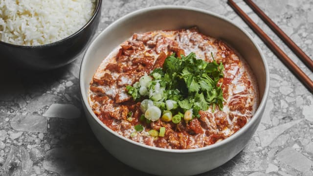 Curry au bœuf, origine France - Le Petit Cambodge - Vellefaux Paris 10, Paris