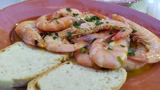 Gambas à guilho - Lucindas Fado