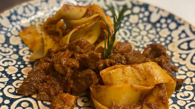 Pappardelle al sugo di cinghiale - Dante e Beatrice, Florence