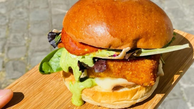 Burger fish’orizo - Les Fishtons