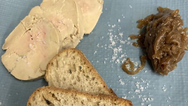 Foie gras mi-cuit au sel - Le Peyrolade, Beauzelle