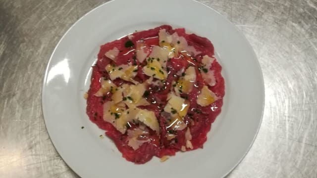 Carpaccio alla Parmigiana - MonteOro