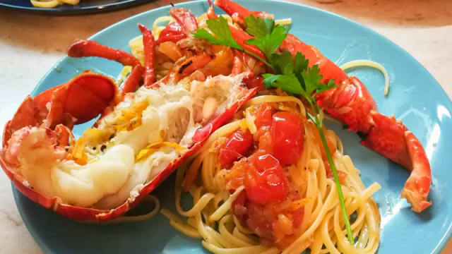 Linguine all'astice - La Cucina di Riccobono, Taormina