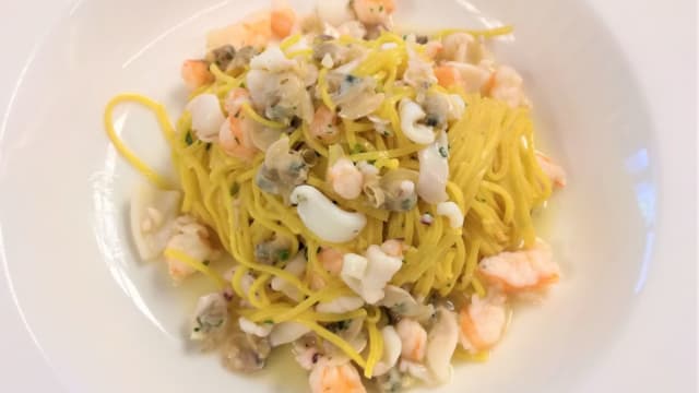 Tagliolini Senatore Cappelli al ragù bianco di mare  - Protti