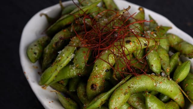 Sauteed Edamame - Shôko Barcelona Restaurant & Lounge, Barcelona