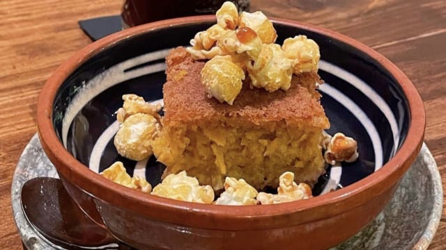 Pastel de elote  - Mexcla, Barcelona