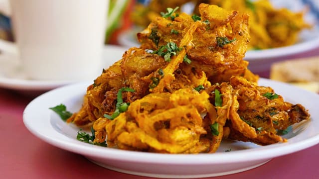 Onion bhaji - Ganeshay | Cocina Hindú