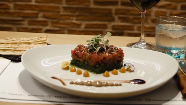 Tartar de atún - El Sueño de Carmen, Madrid