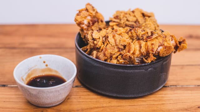 Pollo fritto, teriaki alla coca cola - Drake , Rome