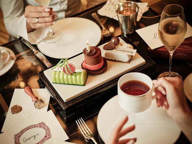 Art Afternoon Tea at Rosewood London - 1