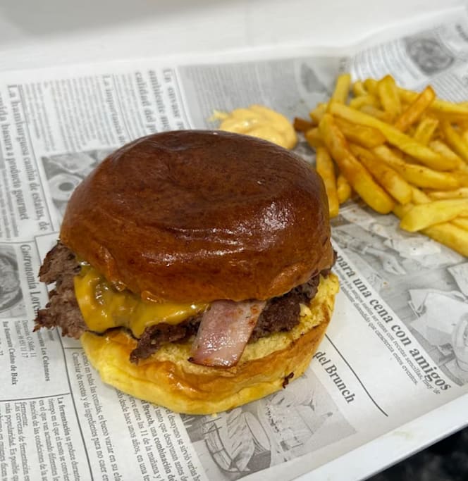 French Tacos Smash Burger Paco de Antequera - 8