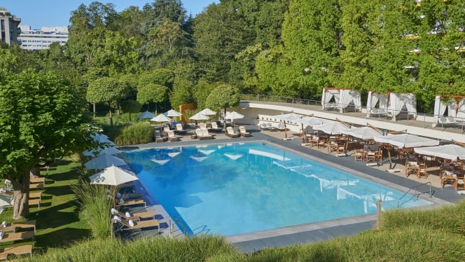 Poolside at InterContinental Genève - 0