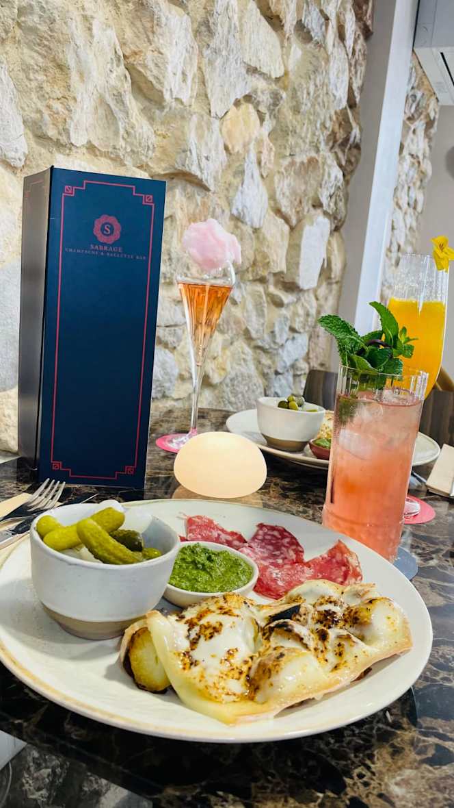 Sabrage Champagne and Raclette Bar - 6