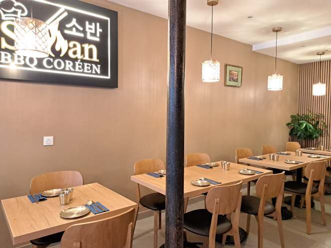 소반 soban place clichy barbecue coréen - 0
