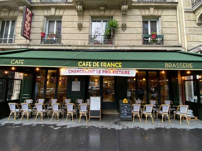 Café de France - Restaurant - Paris