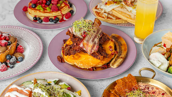 Peach Homemade Lunch Brunch Coffee - 0