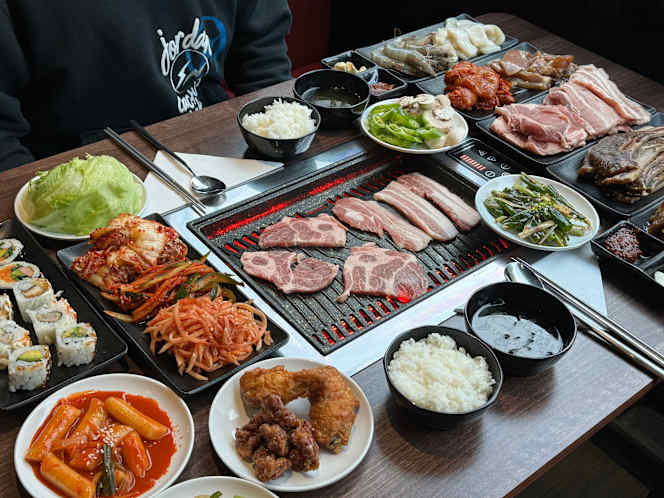 Hama Korean BBQ buffet - 1
