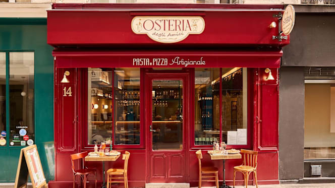 Osteria Degli Amici - Restaurant - Paris