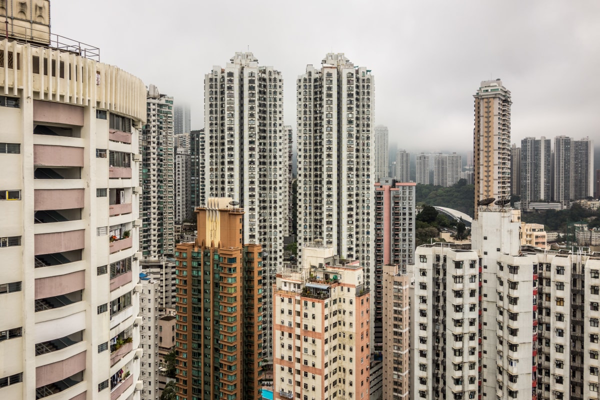 View from the towers
