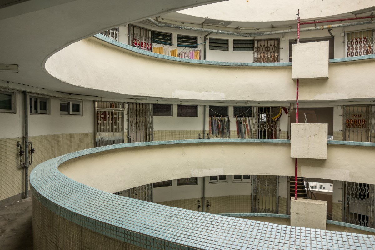 The atrium of Lai Tak Tsuen