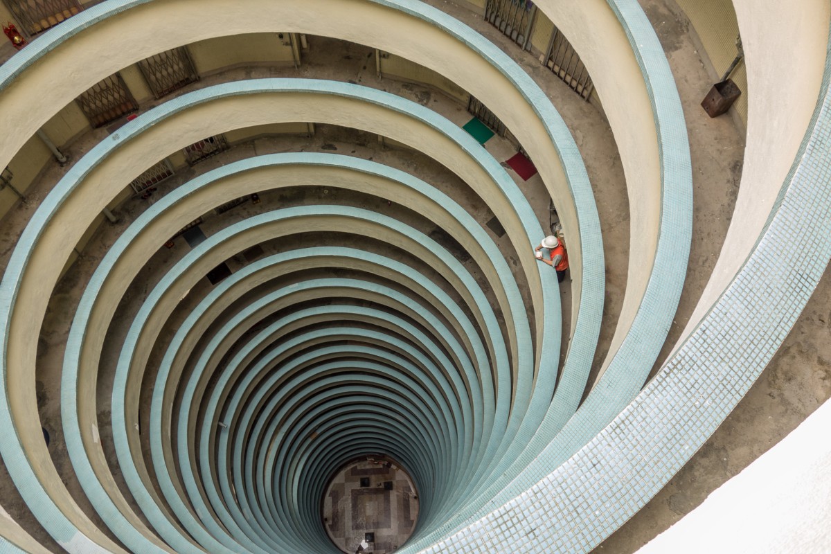 The atrium of Lai Tak Tsuen
