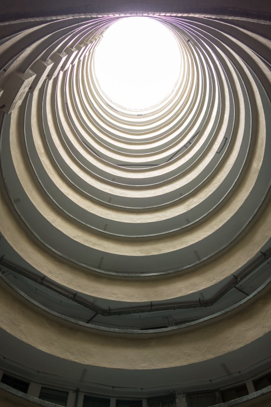 The atrium of Lai Tak Tsuen