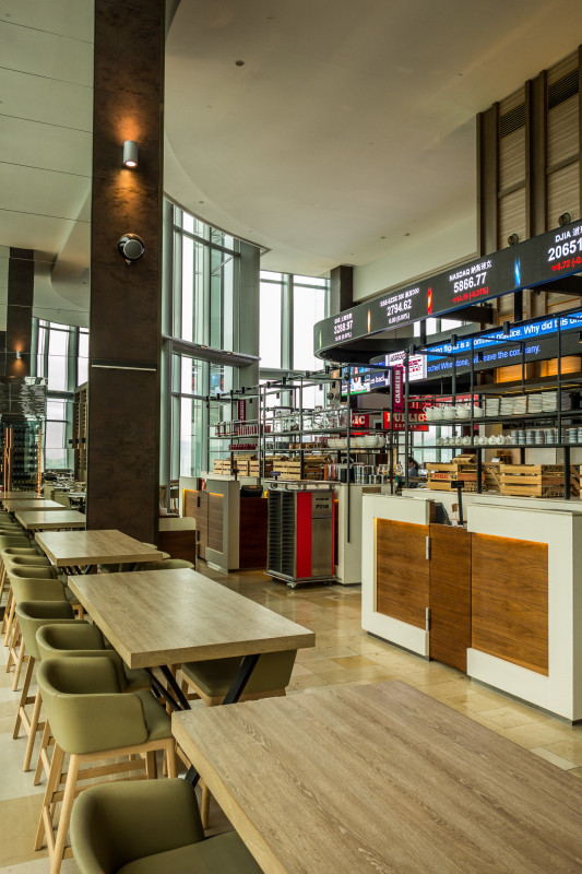 One Island East tower Sky Lobby