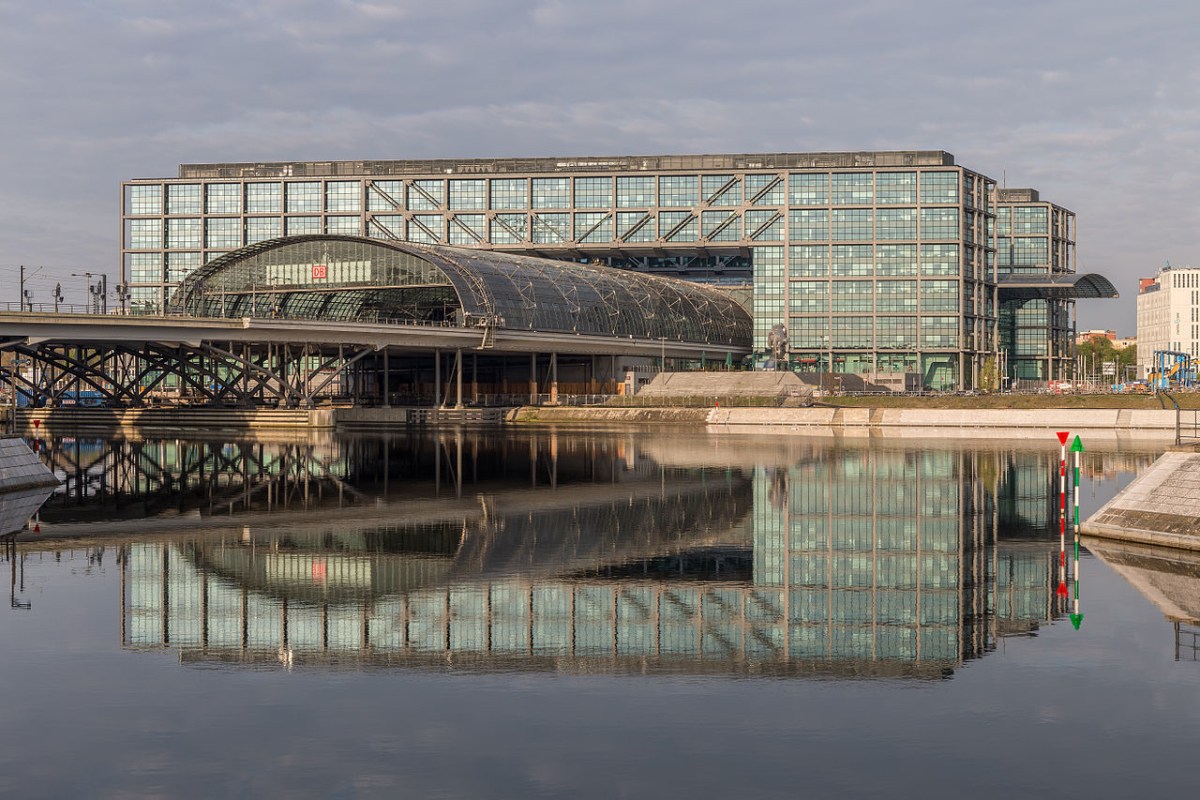 Berlin Hauptbahnhof, east side