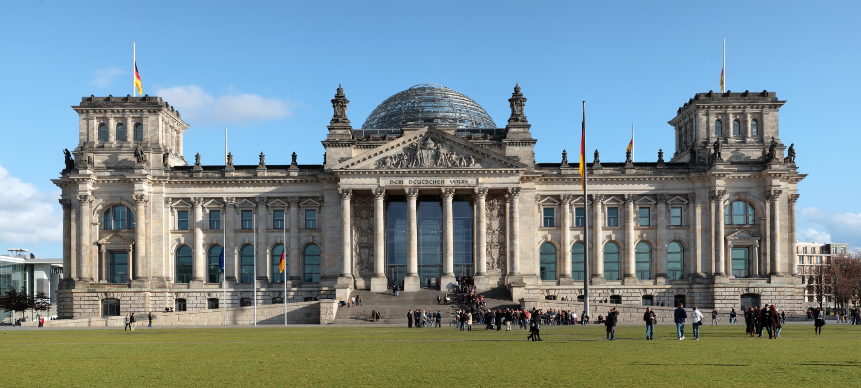 The Reichstag, west elevation