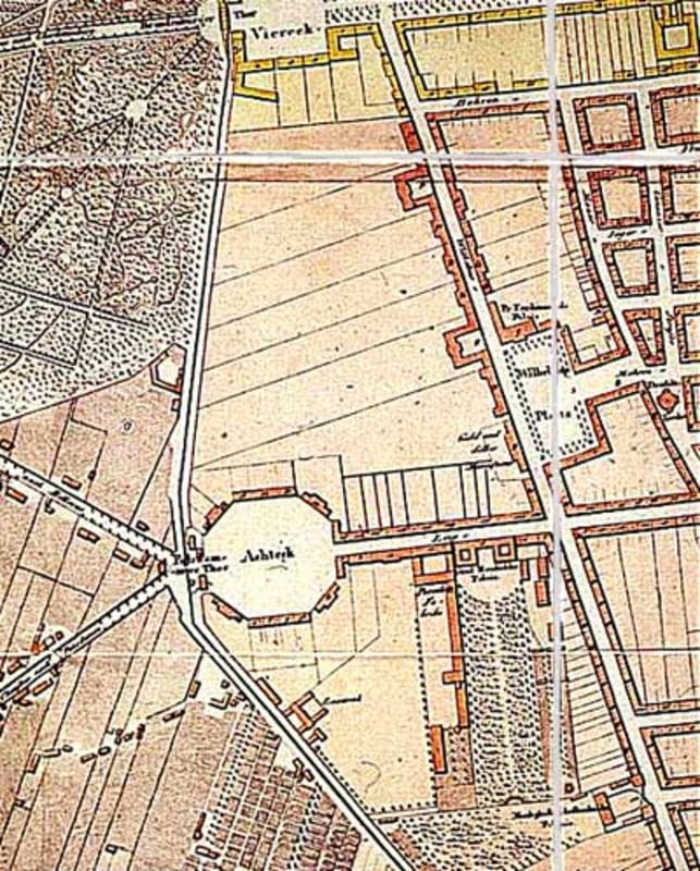 Leipziger Platz around 1800