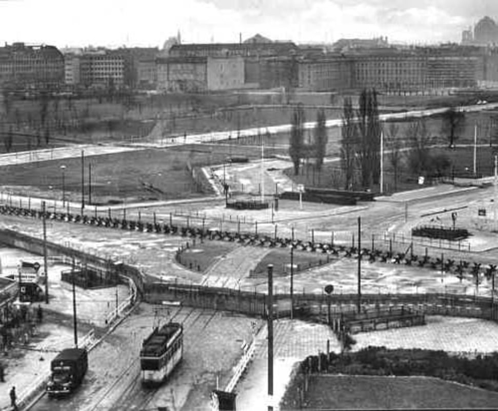 Potsdamer Platz during the Cold War