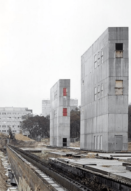 The only built part of Zumthor’s building