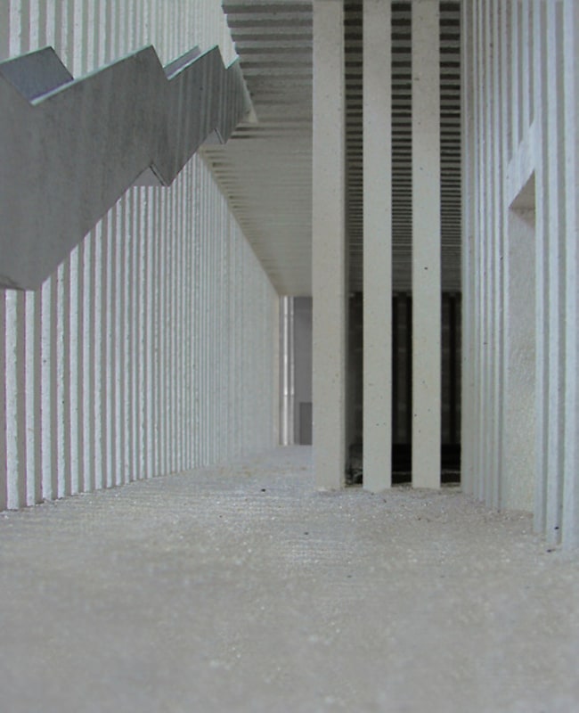 Interior spaces of Zumthor’s design