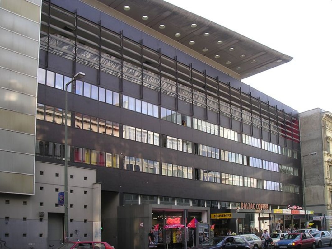 OMA’s building at Checkpoint Charlie