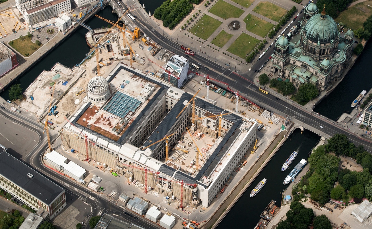 Construction site of the "new" Berlin Palace