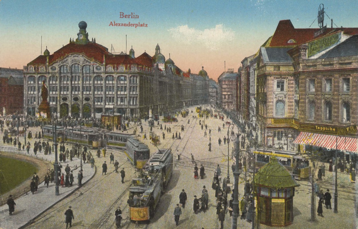 Alexanderplatz around 1900