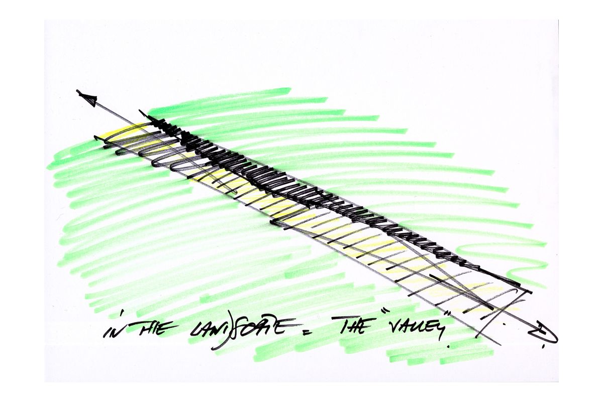 Ewha Womans Library - Sketch