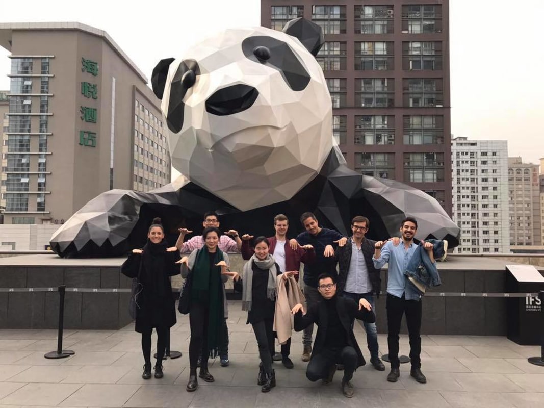During one of our recent office trips to Chengdu, in the Sichuan Province.